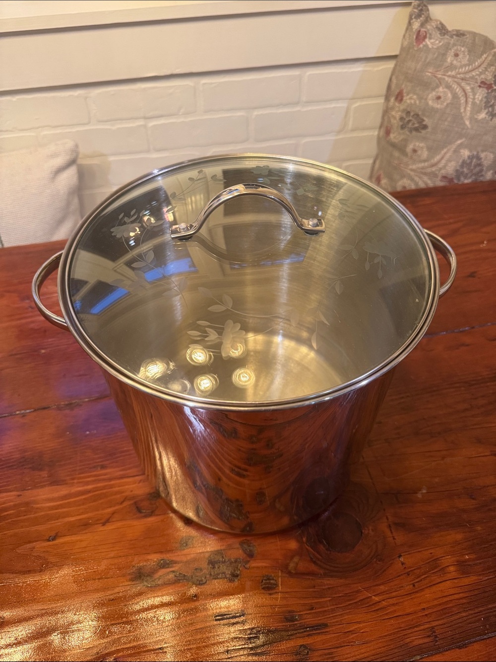Princess House 12 qt Stock Pot - like new!
